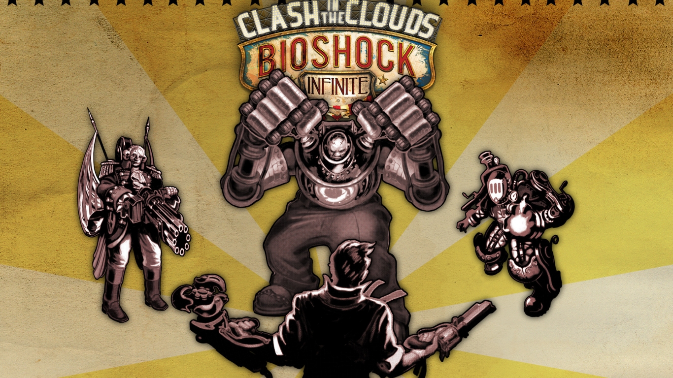 BioShock Infinite Clash in the Clouds for 1366 x 768 HDTV resolution