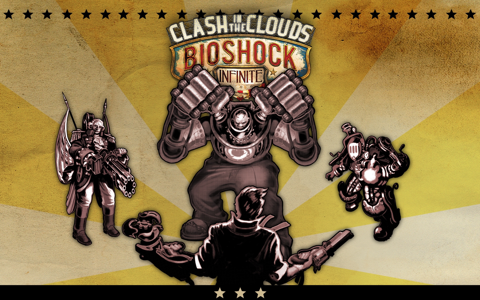 BioShock Infinite Clash in the Clouds for 1920 x 1200 widescreen resolution