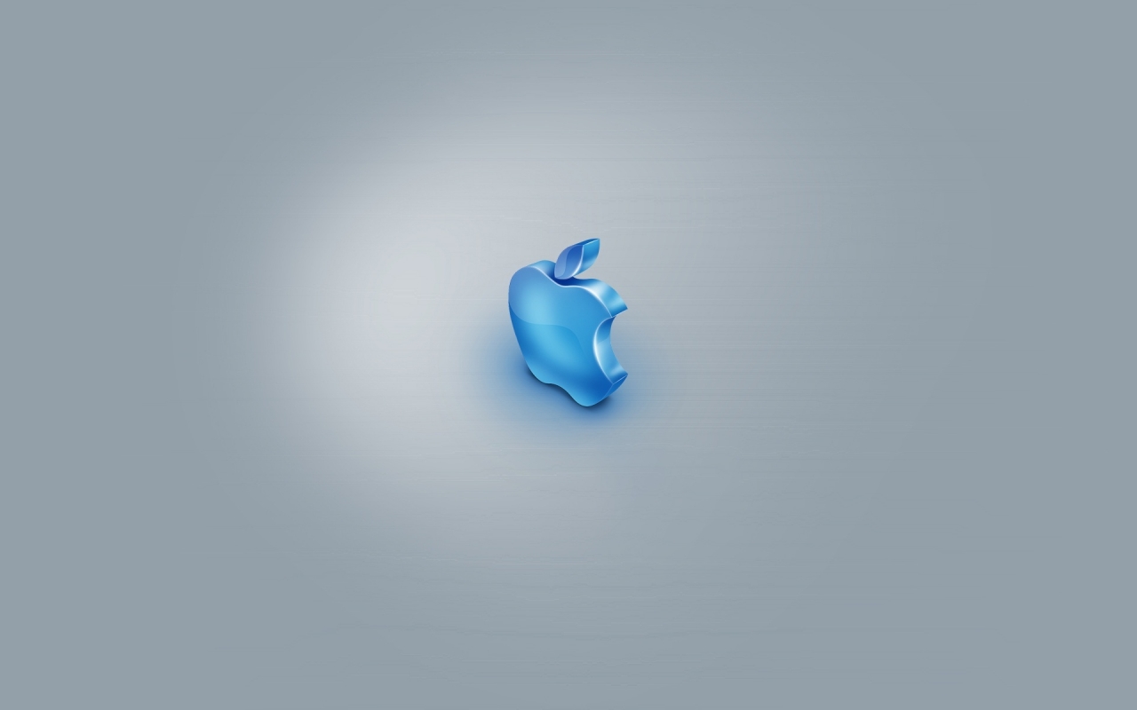 Blue Apple for 1280 x 800 widescreen resolution