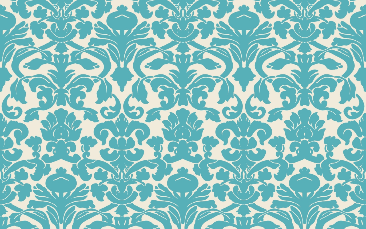 Blue Damask for 1280 x 800 widescreen resolution