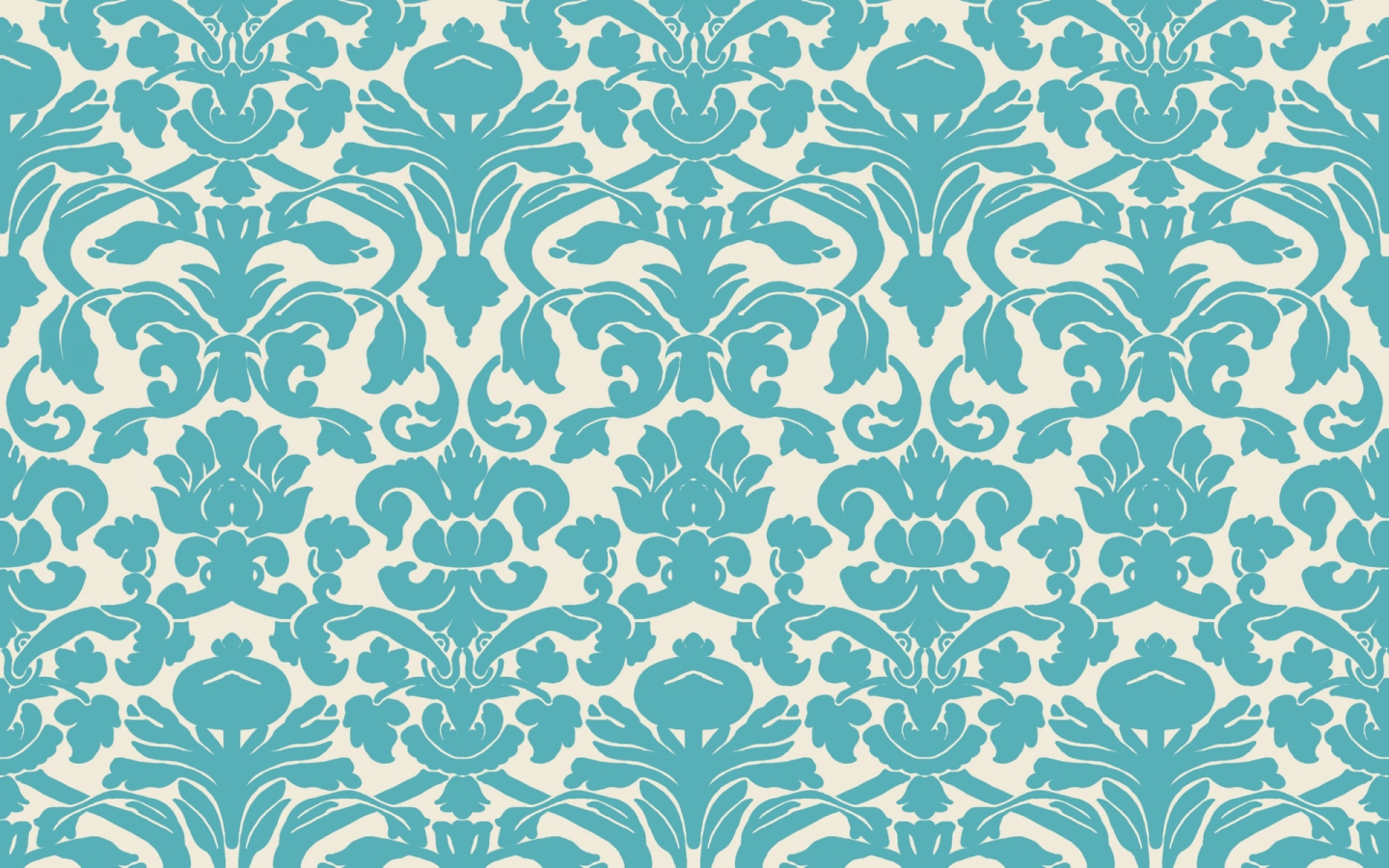 Blue Damask for 1440 x 900 widescreen resolution