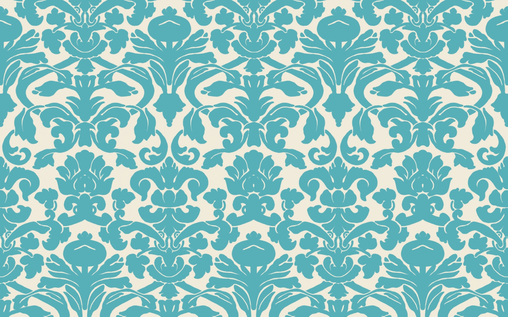 Blue Damask for 1680 x 1050 widescreen resolution