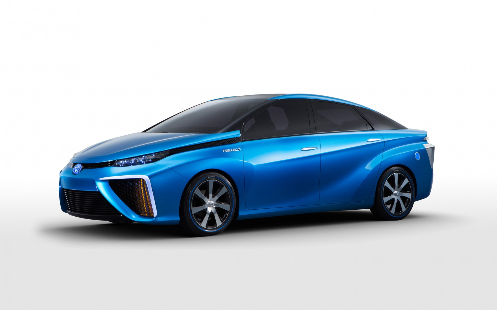 Blue Toyota FCV Concept for 1680 x 1050 widescreen resolution