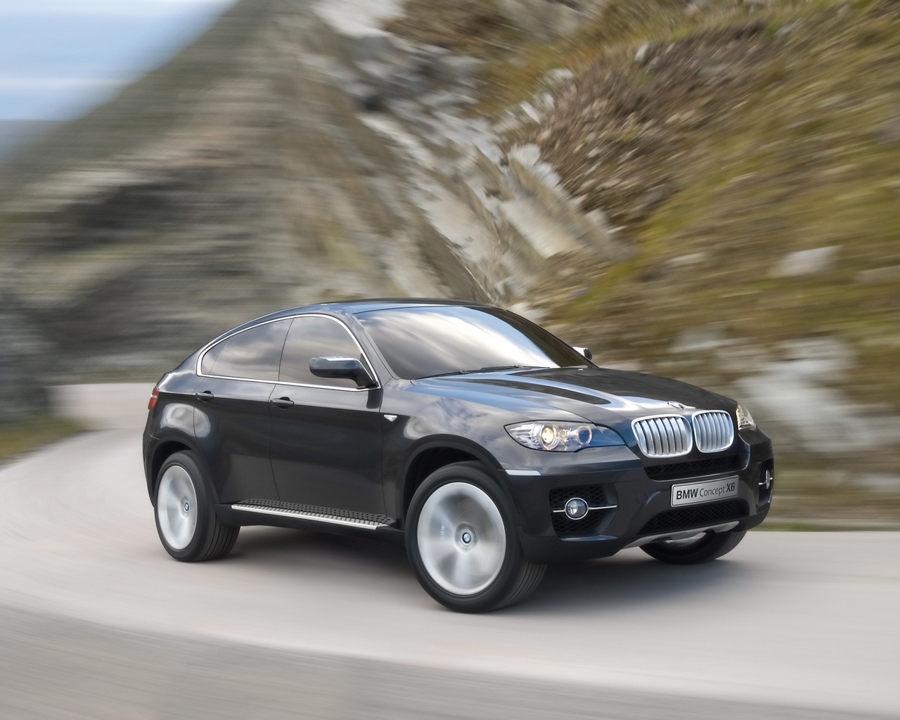 BMW Concept X6 Speed 2007 for 1280 x 1024 resolution