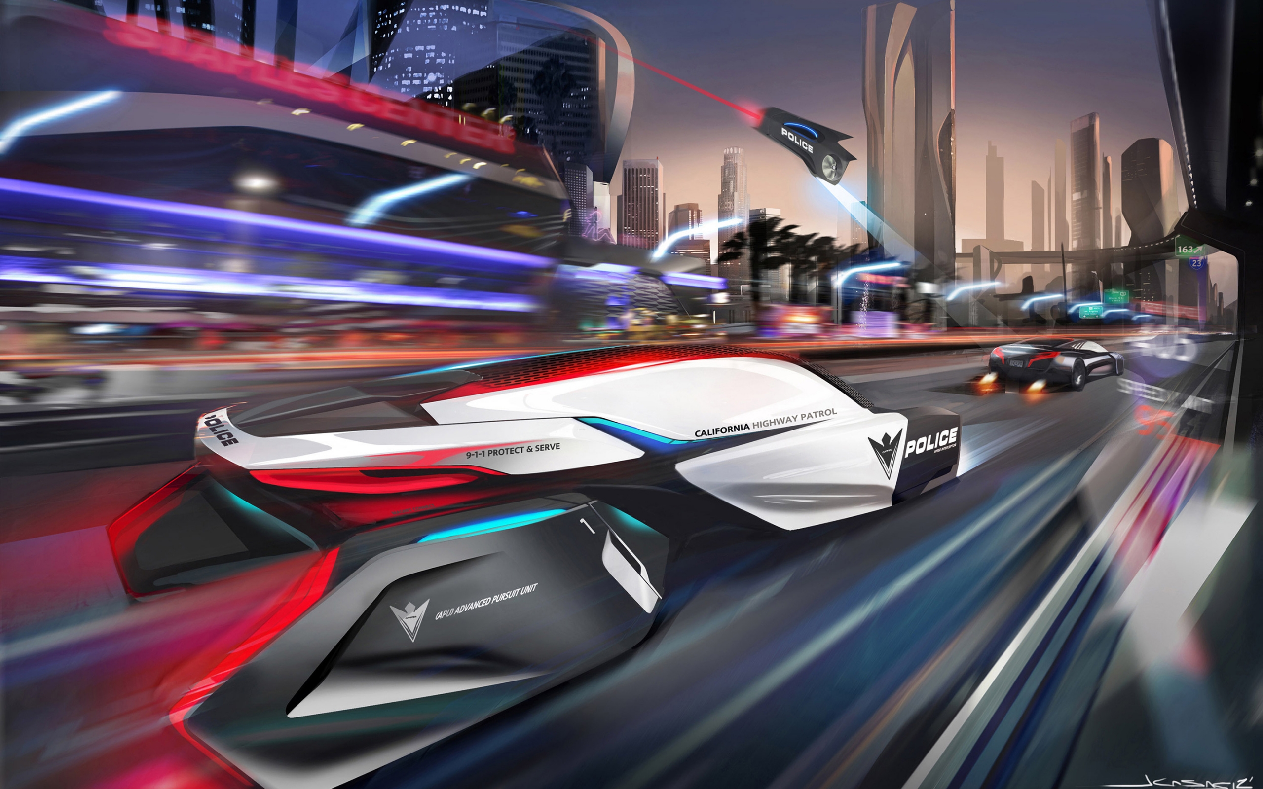 BMW ePatrol Concept for 2560 x 1600 widescreen resolution