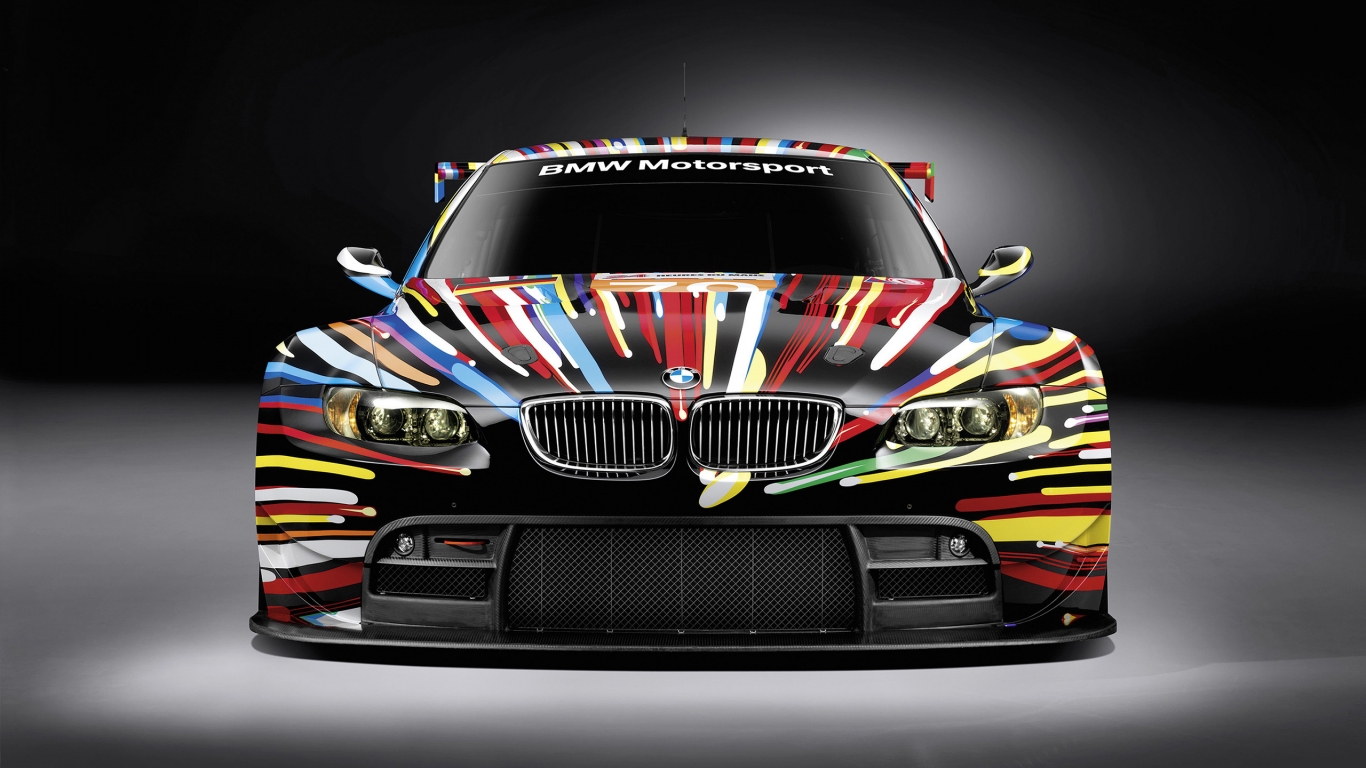 BMW M3 GT 2 Art for 1366 x 768 HDTV resolution