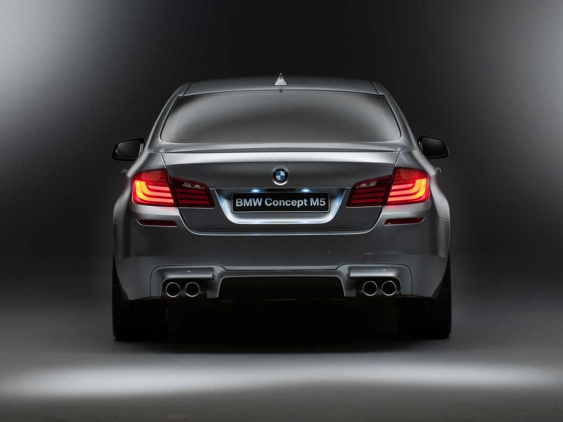 BMW M5 Concept 2012 Rear for 1152 x 864 resolution