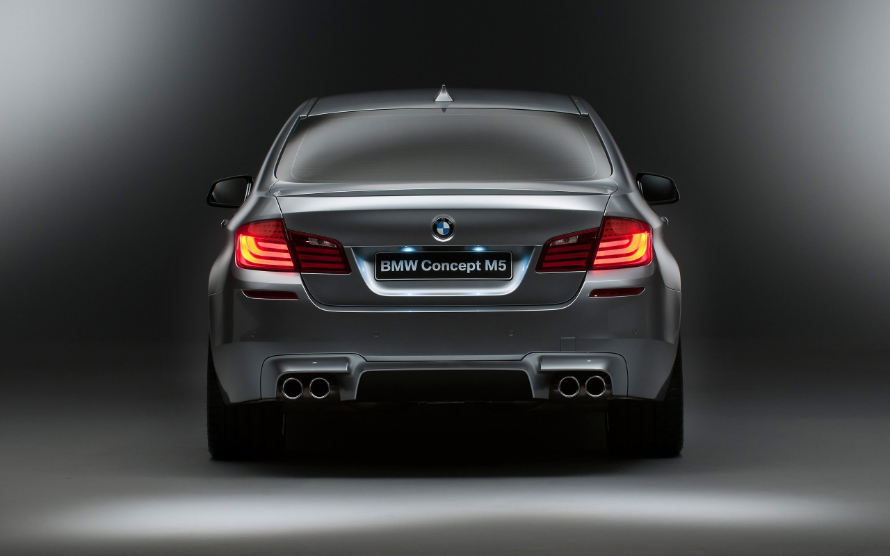 BMW M5 Concept 2012 Rear for 1280 x 800 widescreen resolution
