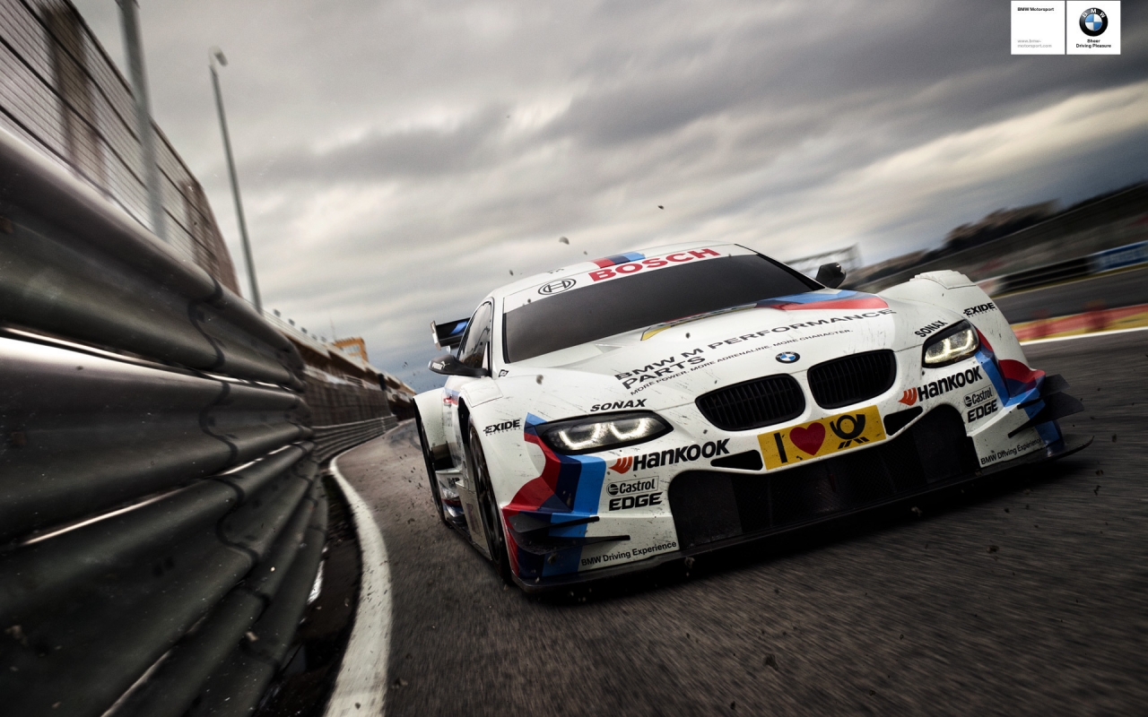 BMW Racing Car for 1280 x 800 widescreen resolution