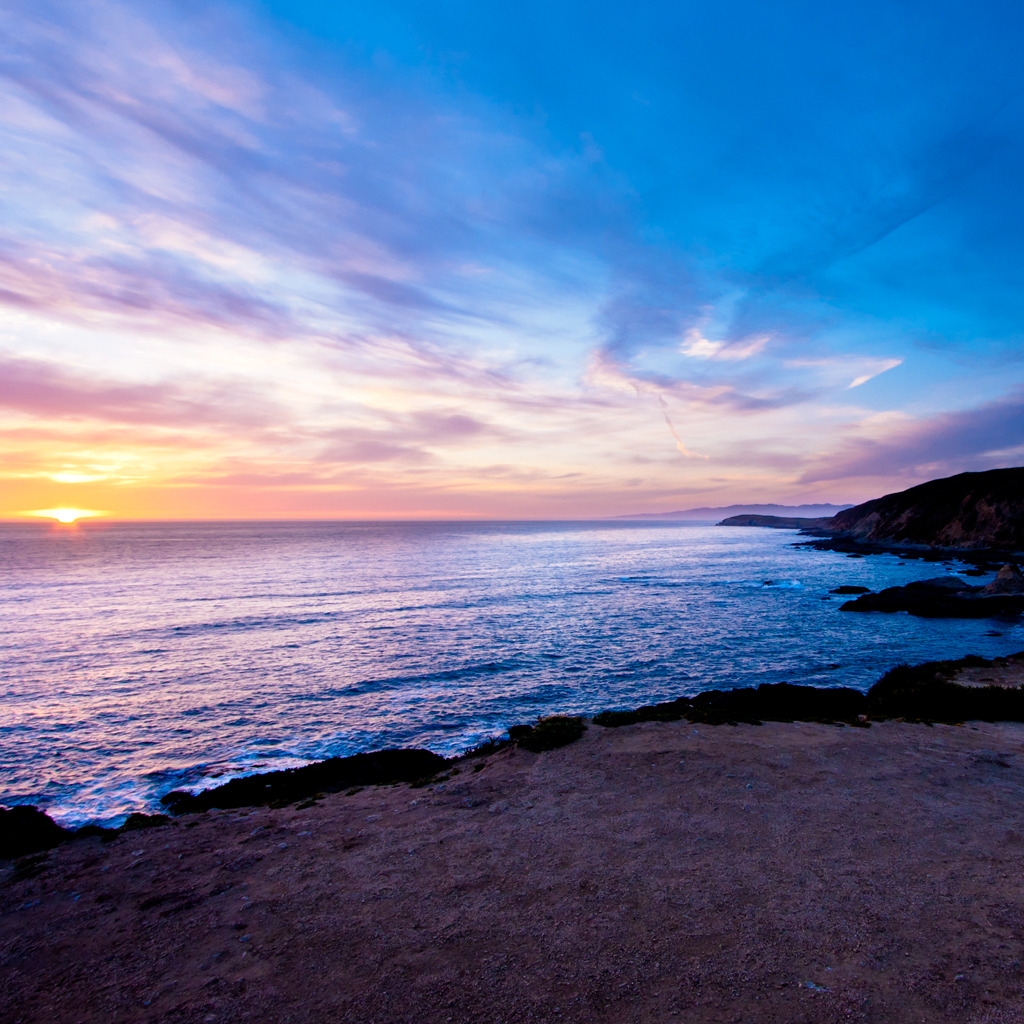 Bodega Head Sunset for 1024 x 1024 iPad resolution