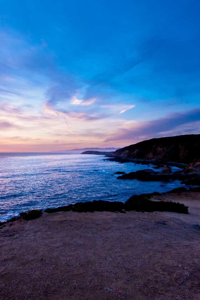 Bodega Head Sunset for 640 x 960 iPhone 4 resolution