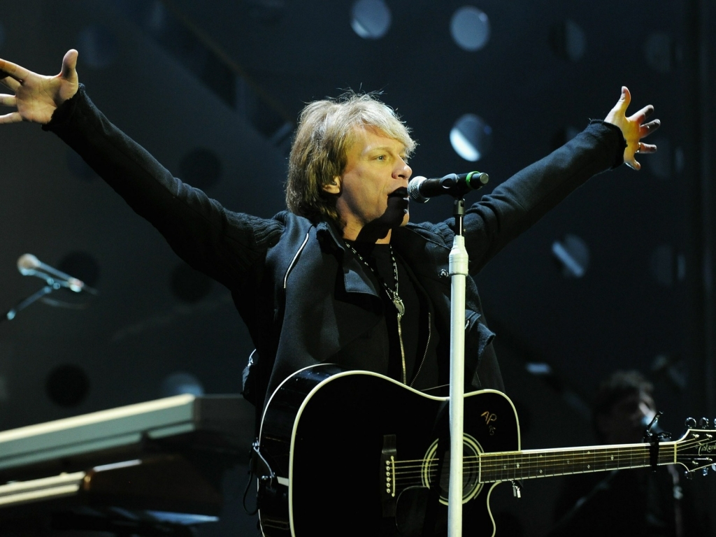 Bon Jovi Live Concert for 1024 x 768 resolution
