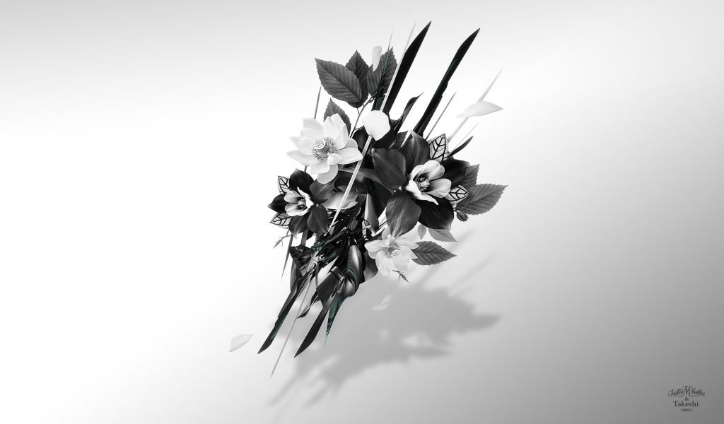 Bouquet for 1024 x 600 widescreen resolution