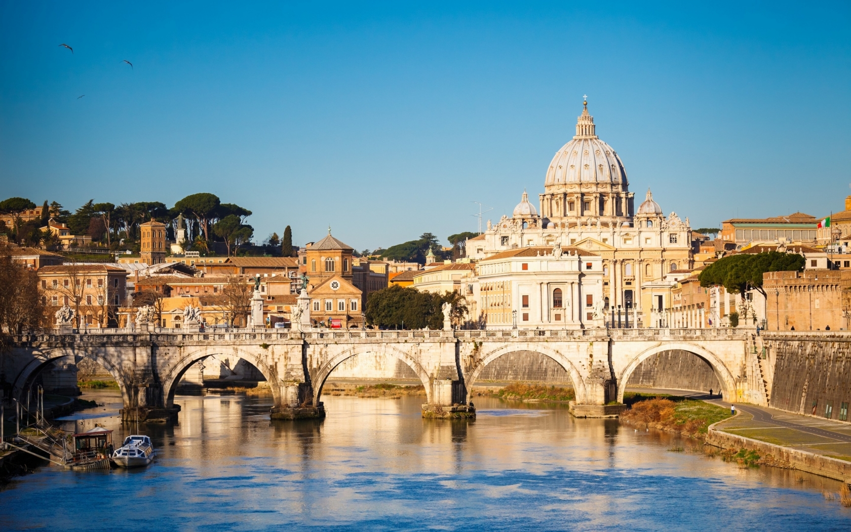 Bridge View Rome for 1680 x 1050 widescreen resolution