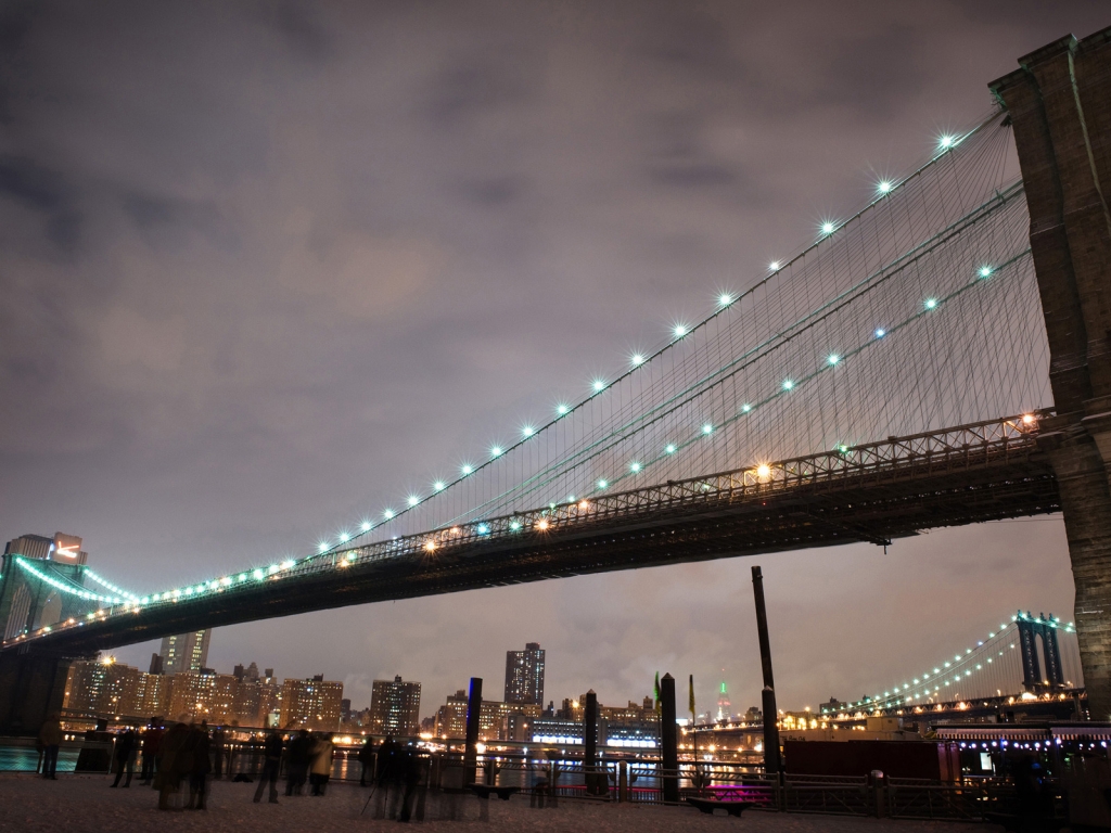 Brooklyn Bridge for 1024 x 768 resolution