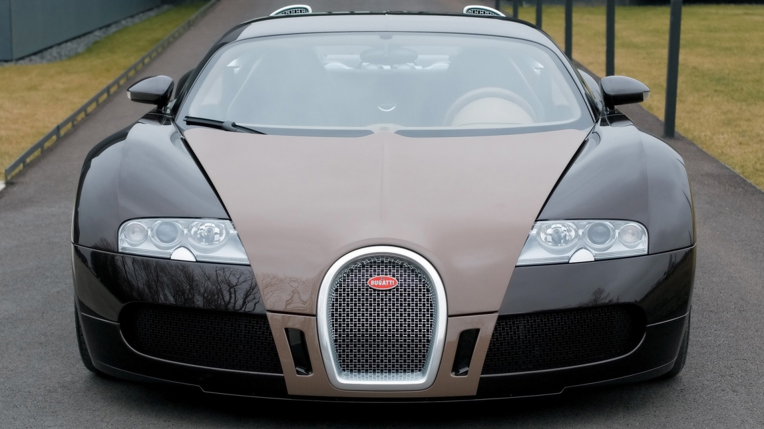 Bugatti Veyron Fbg par Hermes 2008 - Front for 1536 x 864 HDTV resolution