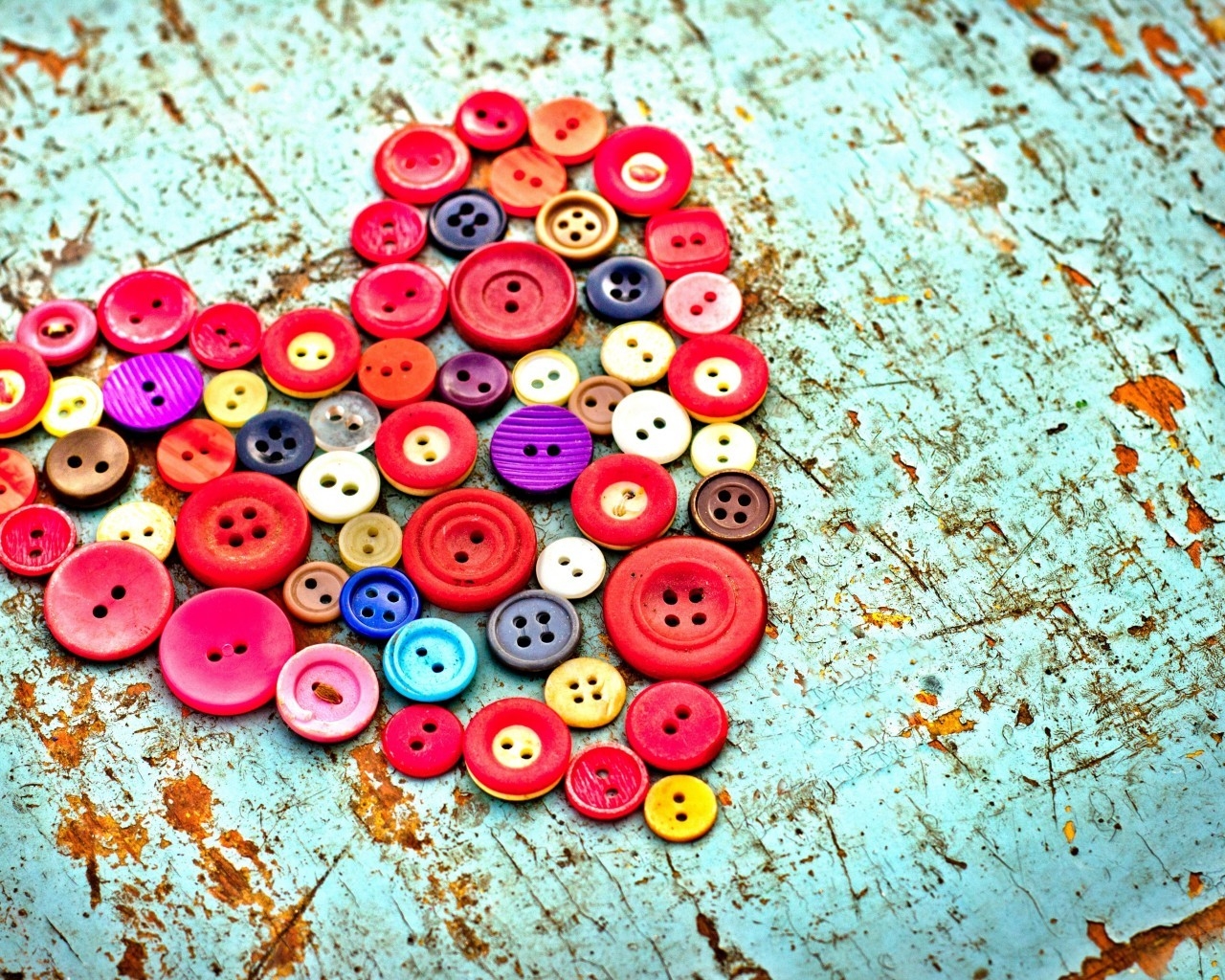 Buttons Heart for 1280 x 1024 resolution