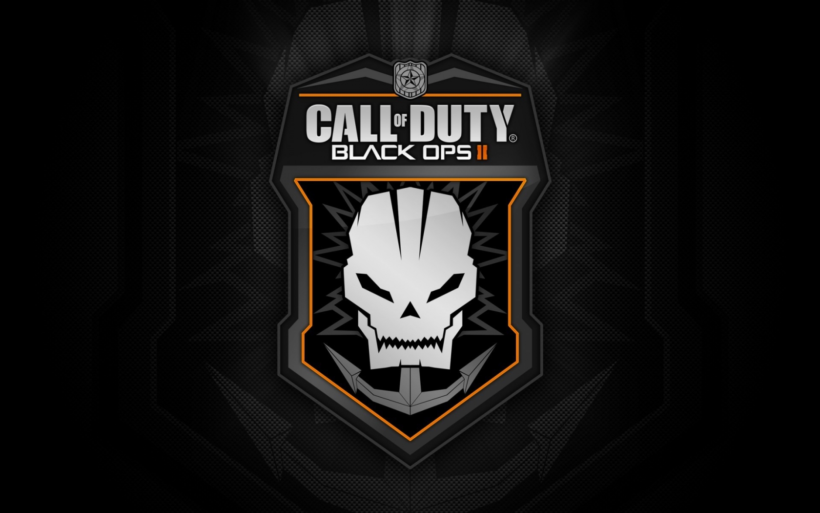 Call of Duty Black Ops 2 Logo for 1680 x 1050 widescreen resolution