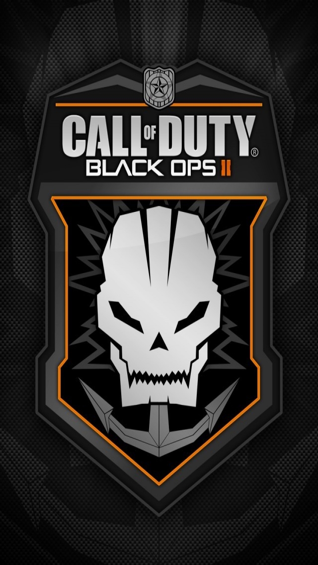 Call of Duty Black Ops 2 Logo for 640 x 1136 iPhone 5 resolution