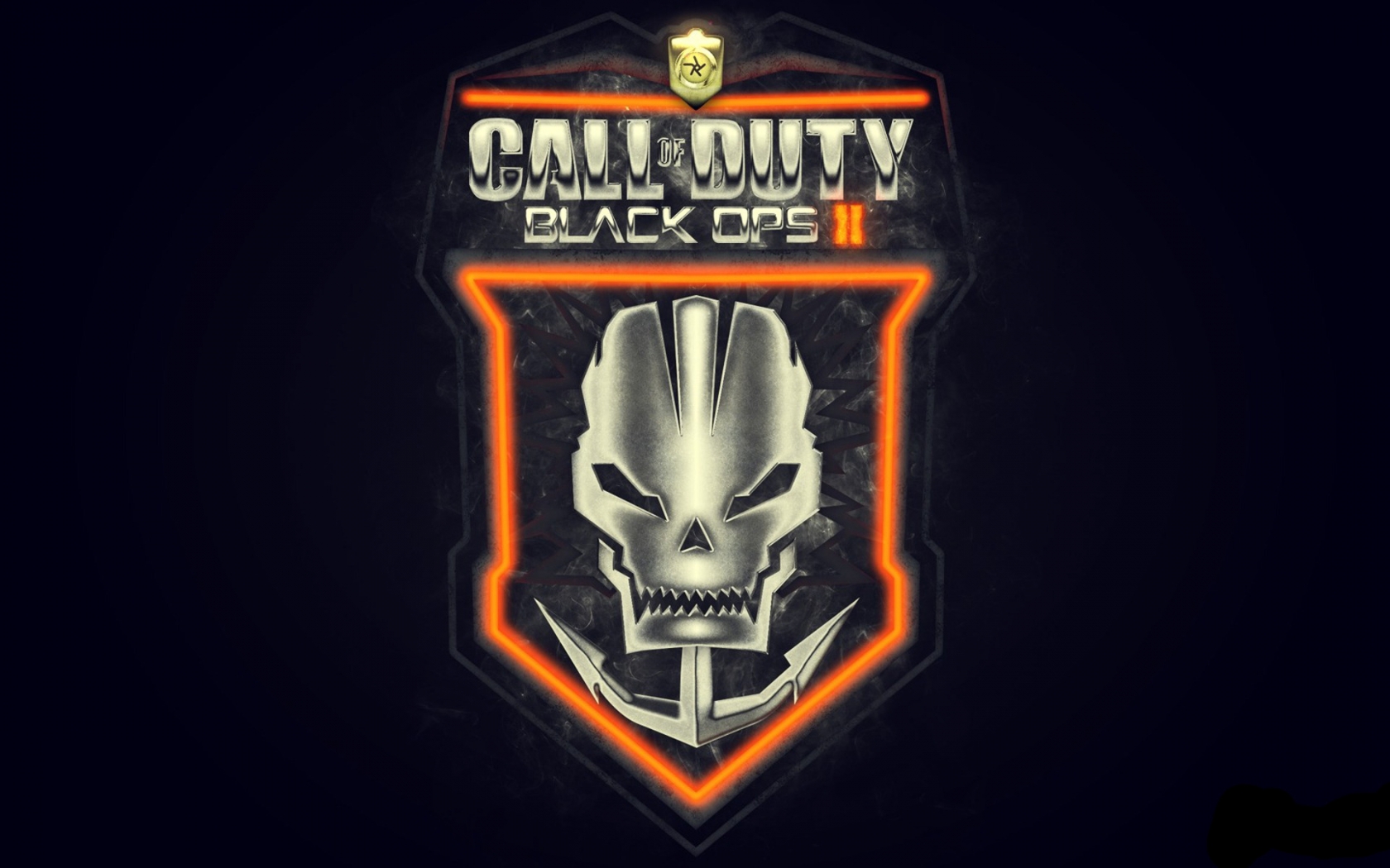 Call of Duty Black Ops II Logo for 1680 x 1050 widescreen resolution