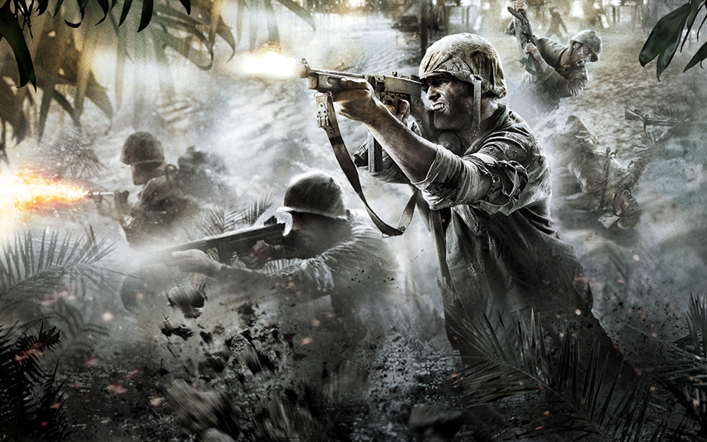 Call of Duty World at War for 1440 x 900 widescreen resolution