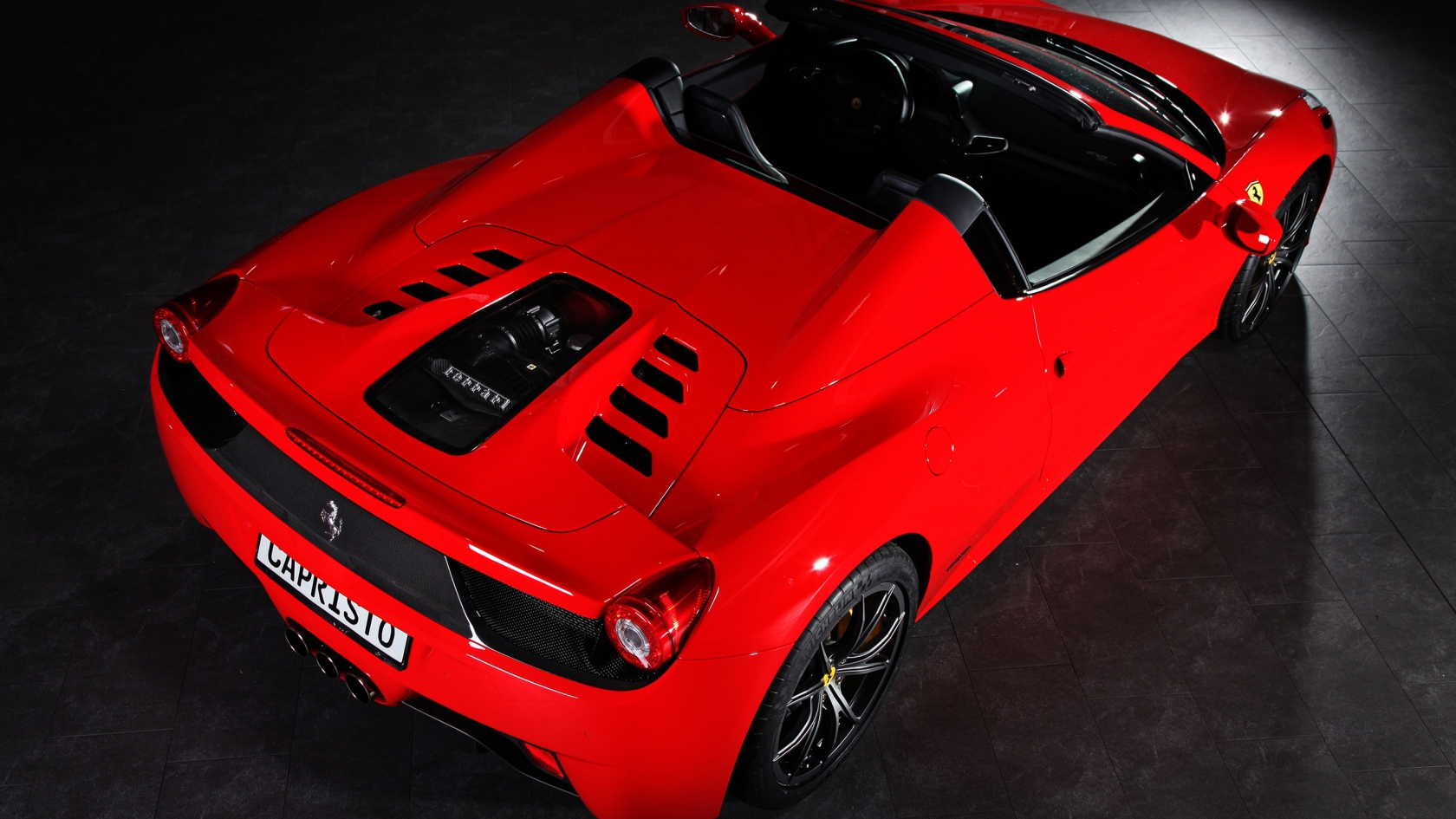 Capristo Ferrari 458 Spider for 1680 x 945 HDTV resolution