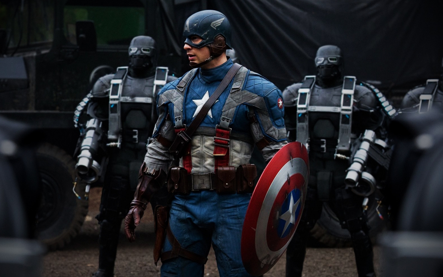 Captain America 2011 for 1440 x 900 widescreen resolution