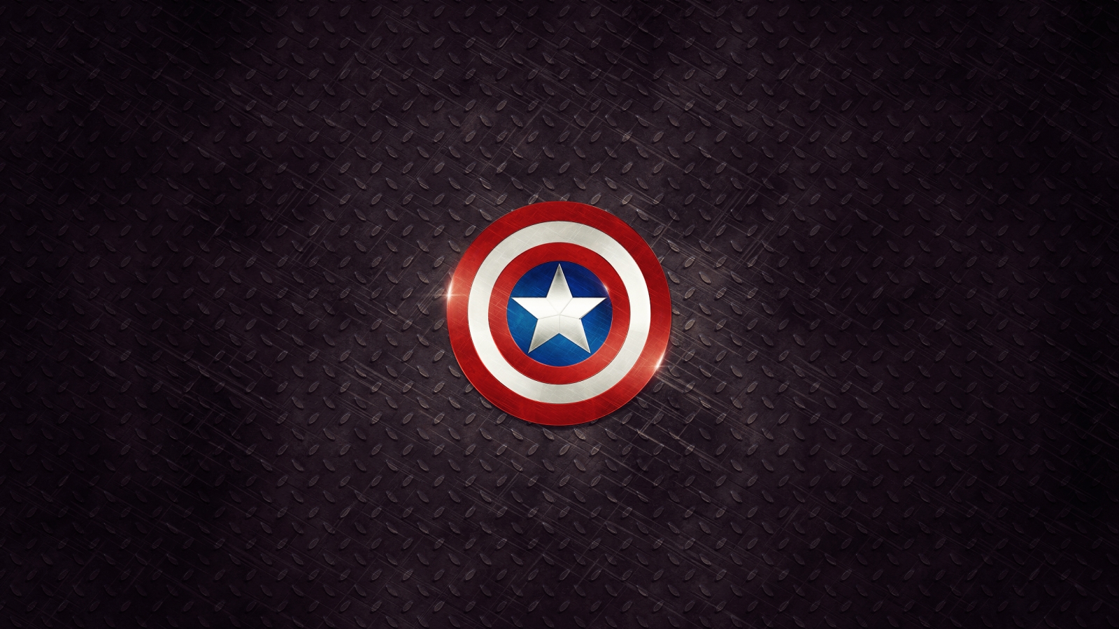 Captain America Logo for 1600 x 900 HDTV resolution