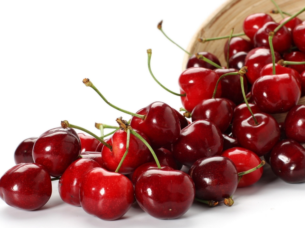 Cherries for 1024 x 768 resolution