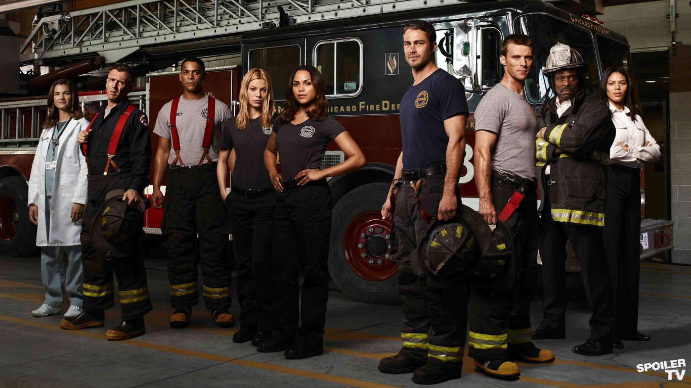Chicago Fire Tv Show for 1366 x 768 HDTV resolution