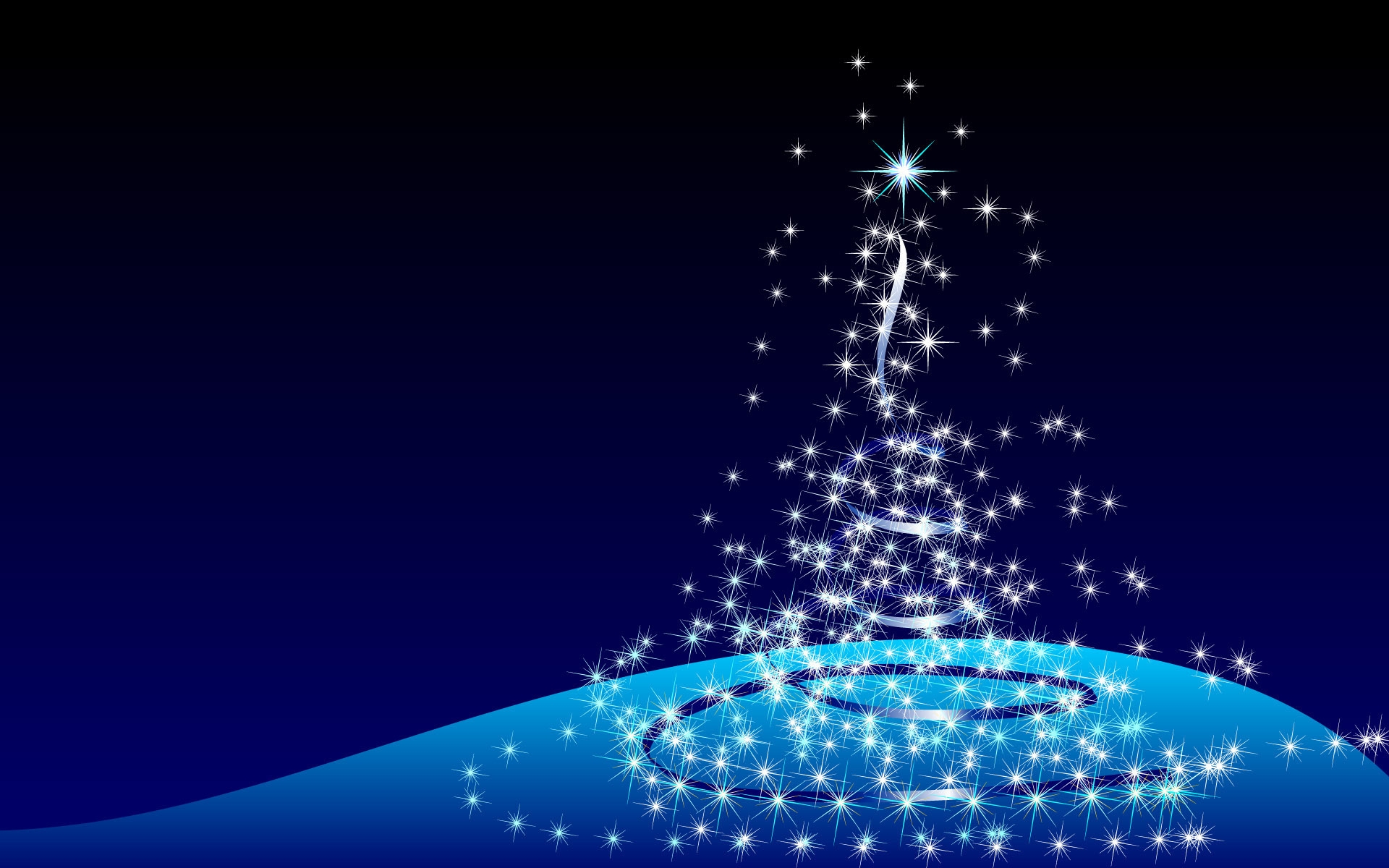 Christmas Tree Stars for 1920 x 1200 widescreen resolution