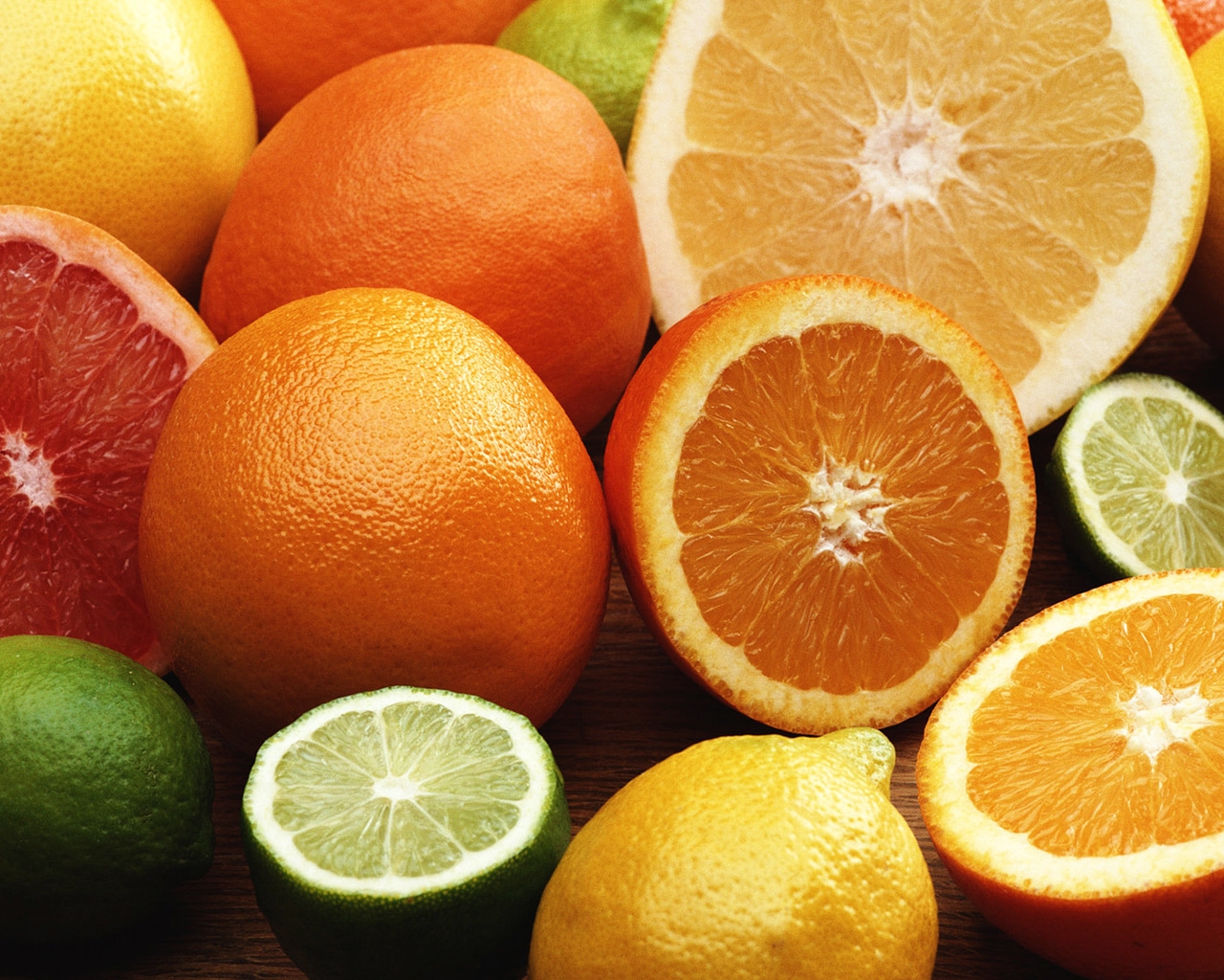 Citrus fruits for 1280 x 1024 resolution