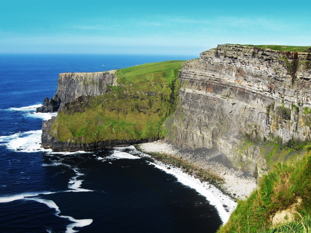 Cliffs of Moher for 1024 x 768 resolution