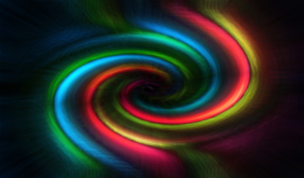 Color Swirl for 1024 x 600 widescreen resolution