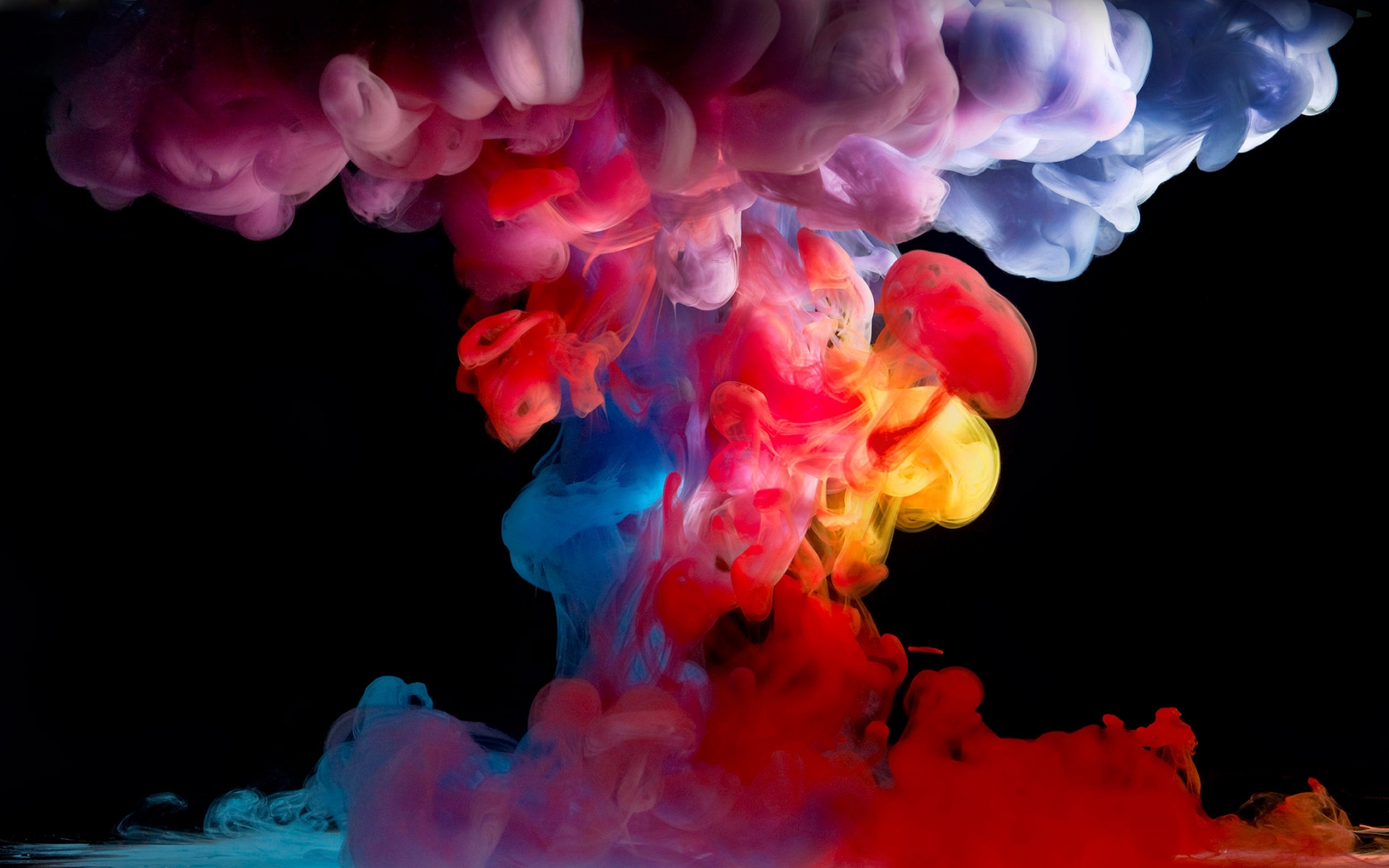 Colored Smoke Paint for 1680 x 1050 widescreen resolution