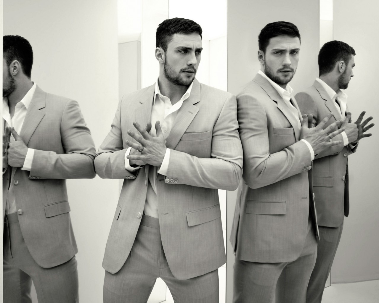 Cool Aaron Taylor-Johnson for 1280 x 1024 resolution