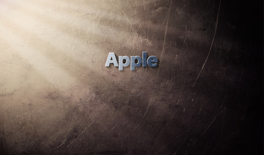 Cool Apple Logo for 1024 x 600 widescreen resolution