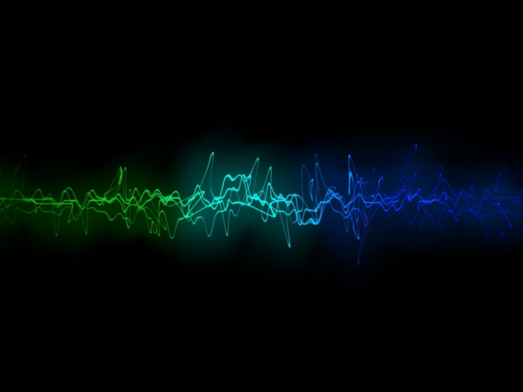 Cool Sound Waves for 1024 x 768 resolution