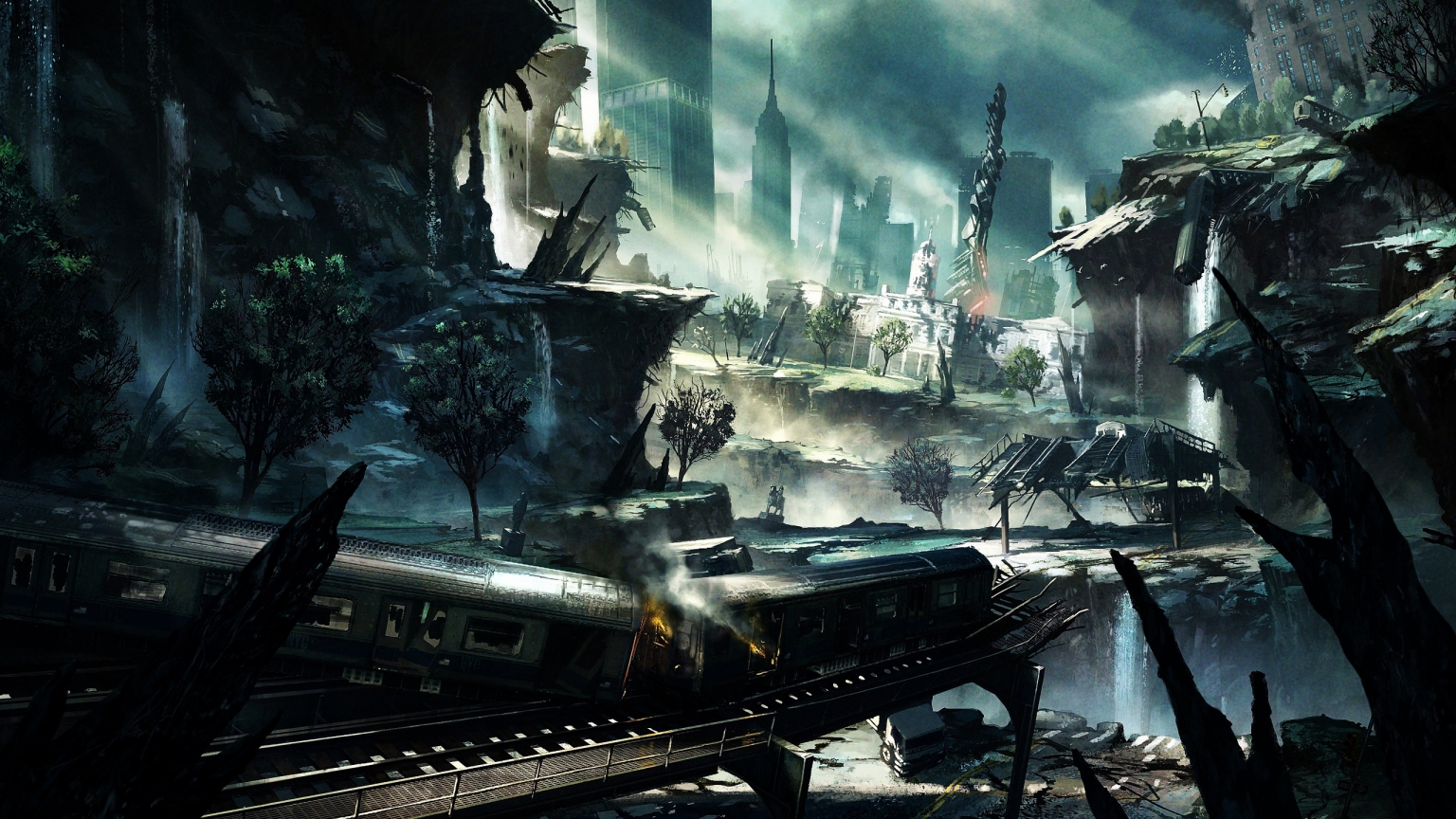 Crysis 2 Poster for 1536 x 864 HDTV resolution