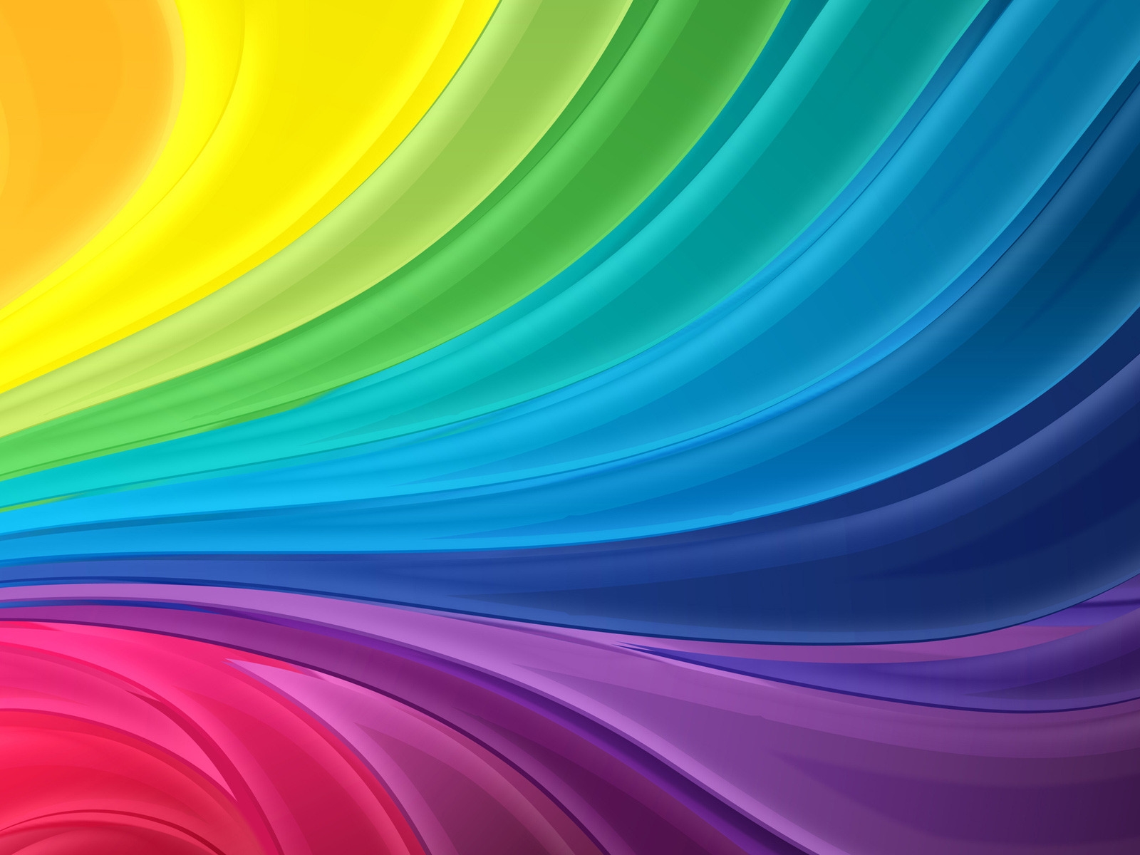 Curl Rainbow for 1600 x 1200 resolution