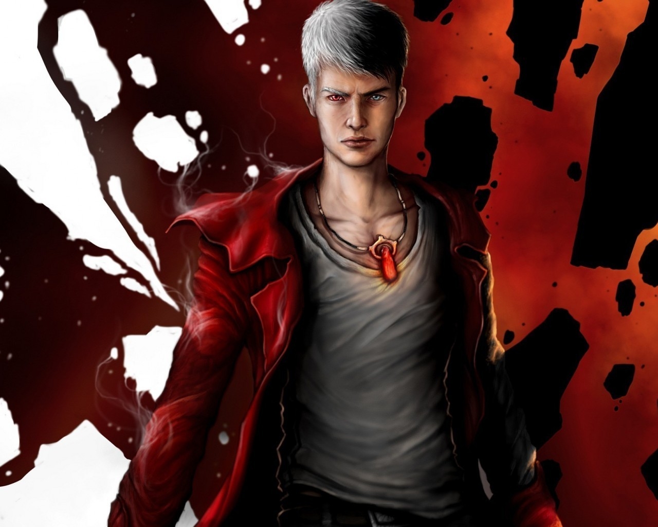 Dante Devil May Cry for 1280 x 1024 resolution