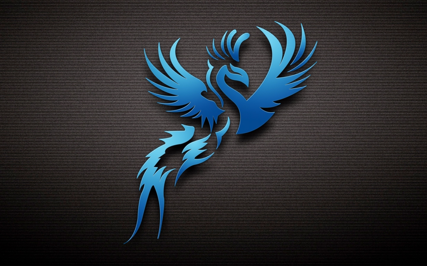 Dark Blue Bird for 1680 x 1050 widescreen resolution