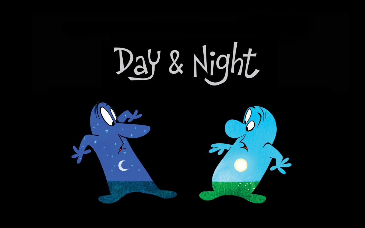 Day and Night for 1280 x 800 widescreen resolution