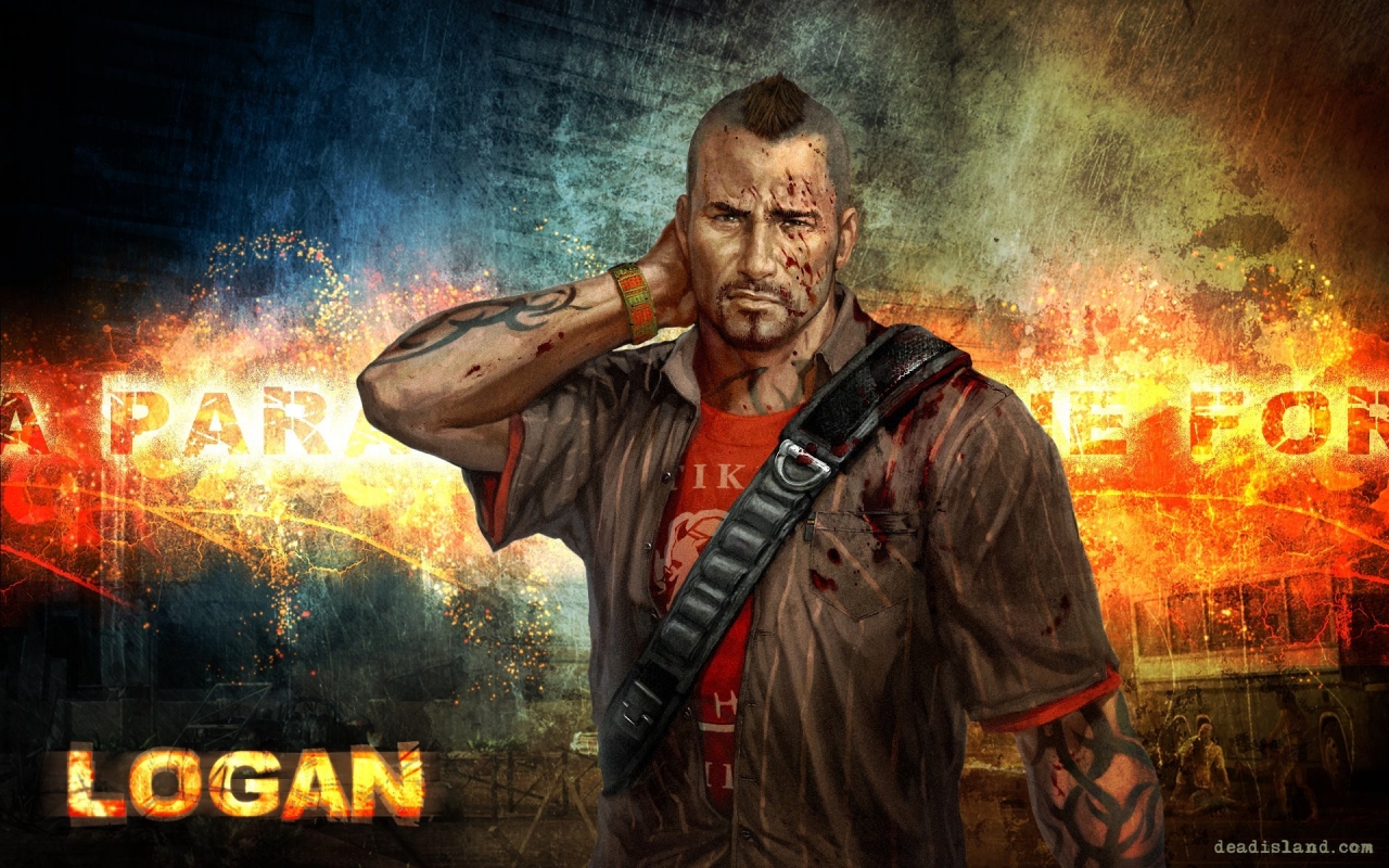 Dead Island game for 1280 x 800 widescreen resolution