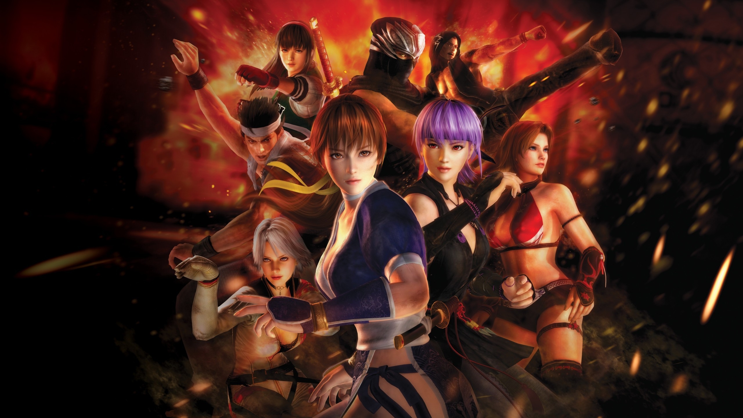 Dead or Alive 5 Poster for 2560x1440 HDTV resolution