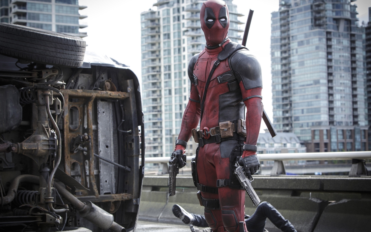 Deadpool Movie 2016 for 1280 x 800 widescreen resolution