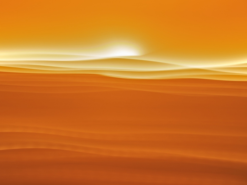 Desert sunlight for 1024 x 768 resolution
