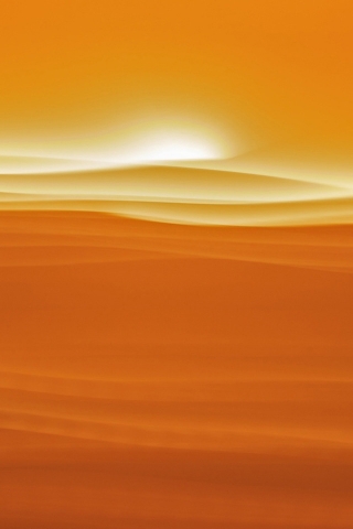 Desert sunlight for 320 x 480 iPhone resolution