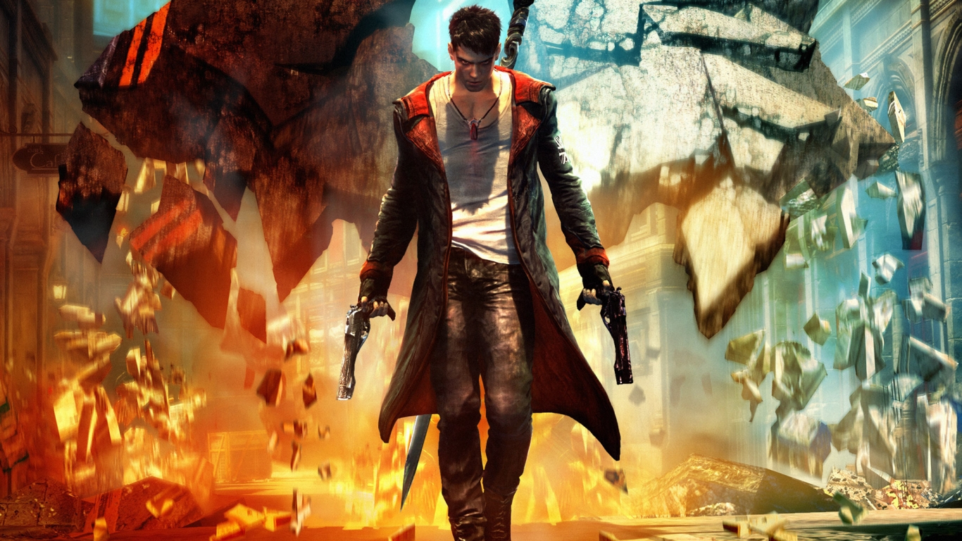 Devil May Cry for 1366 x 768 HDTV resolution