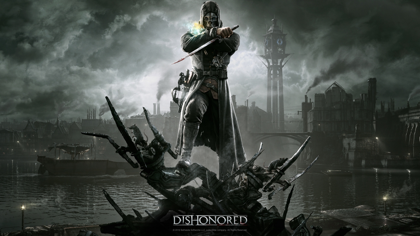 Dishonored 2012 for 1600 x 900 HDTV resolution